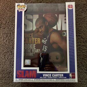 Funko Pop! Slam Cover with Case: Vince Carter #03